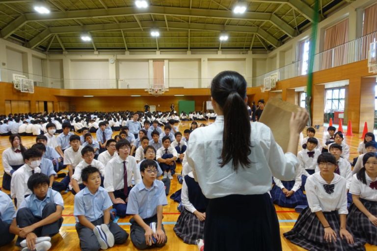 明日は体育大会です