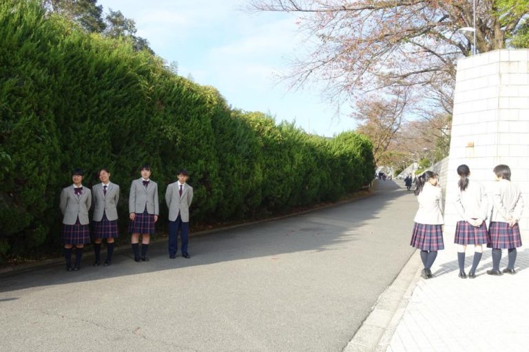 挨拶運動週間