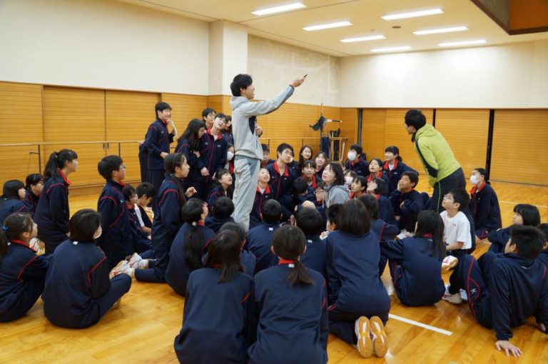 中学・年度末のレクレーション