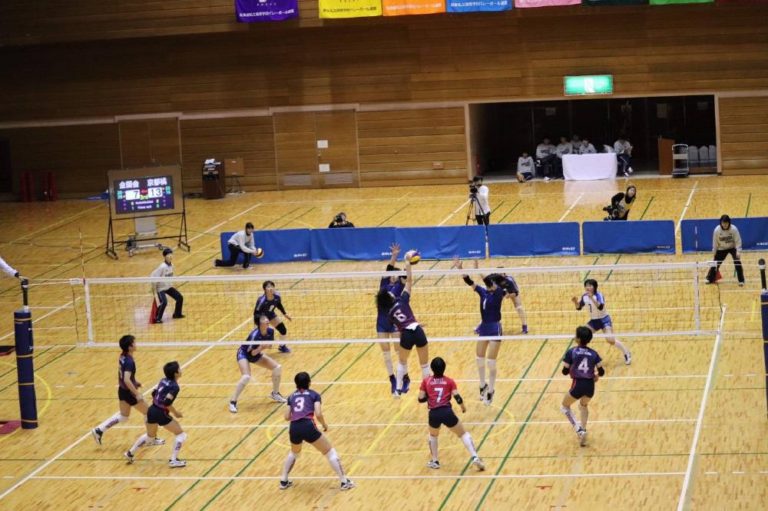 女子バレーボール部・さくらバレーで優勝