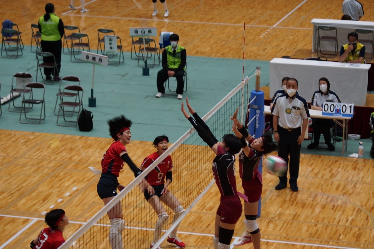 女子バレーボール部・国体出場 | 橘の風 | 京都橘中学校・高等学校