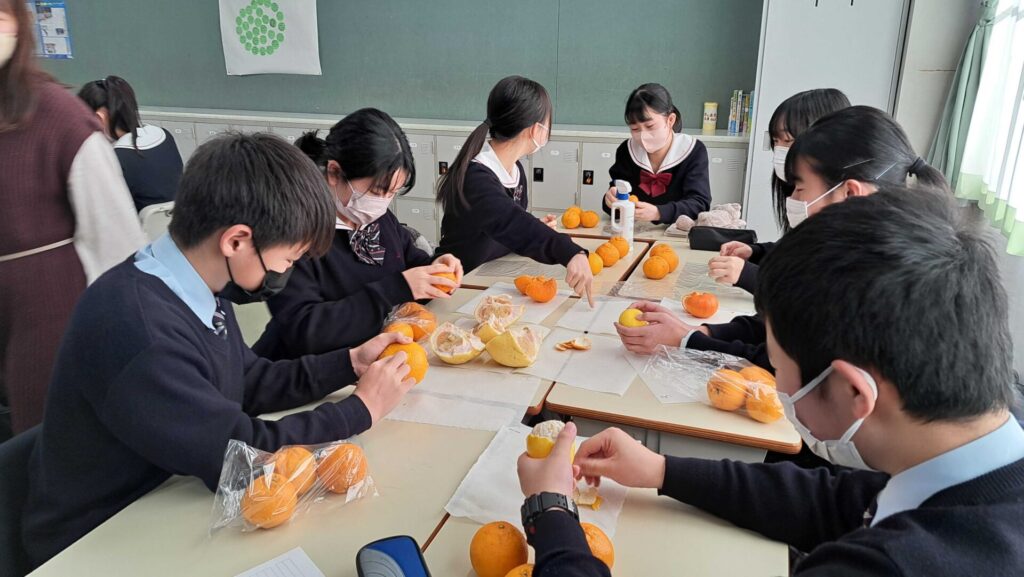 中２・家庭科の取り組み