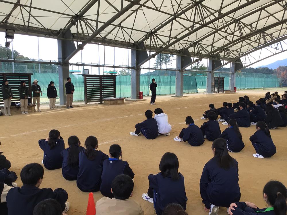 中学３学年合同遠足