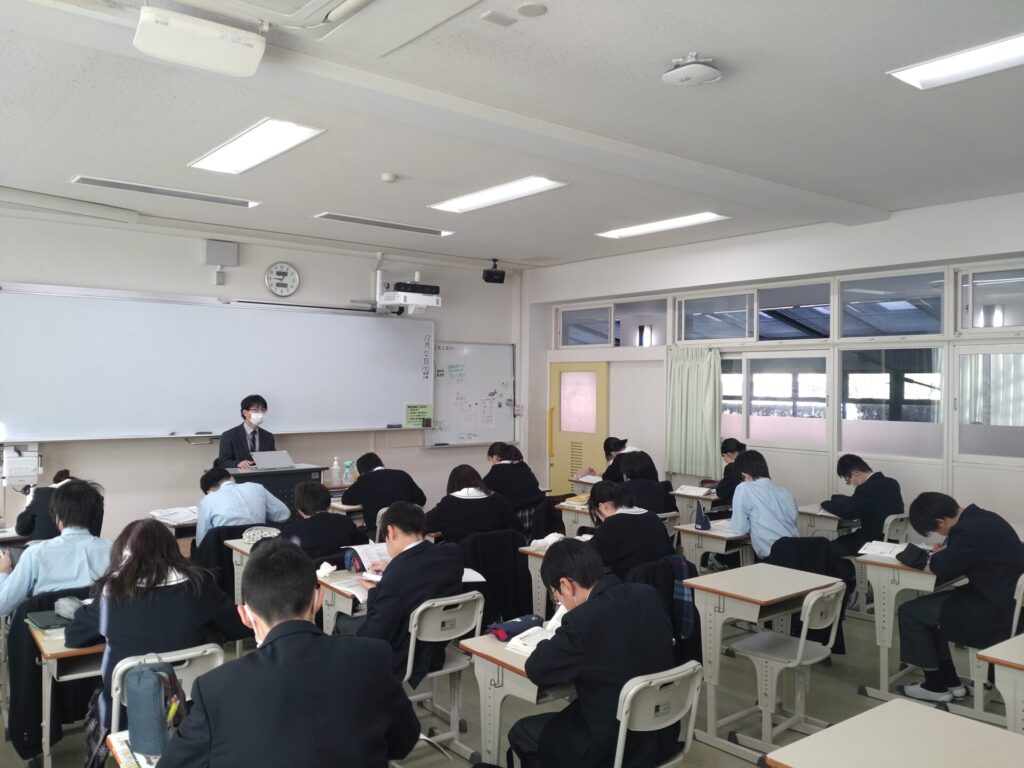 中学・定期試験前勉強会