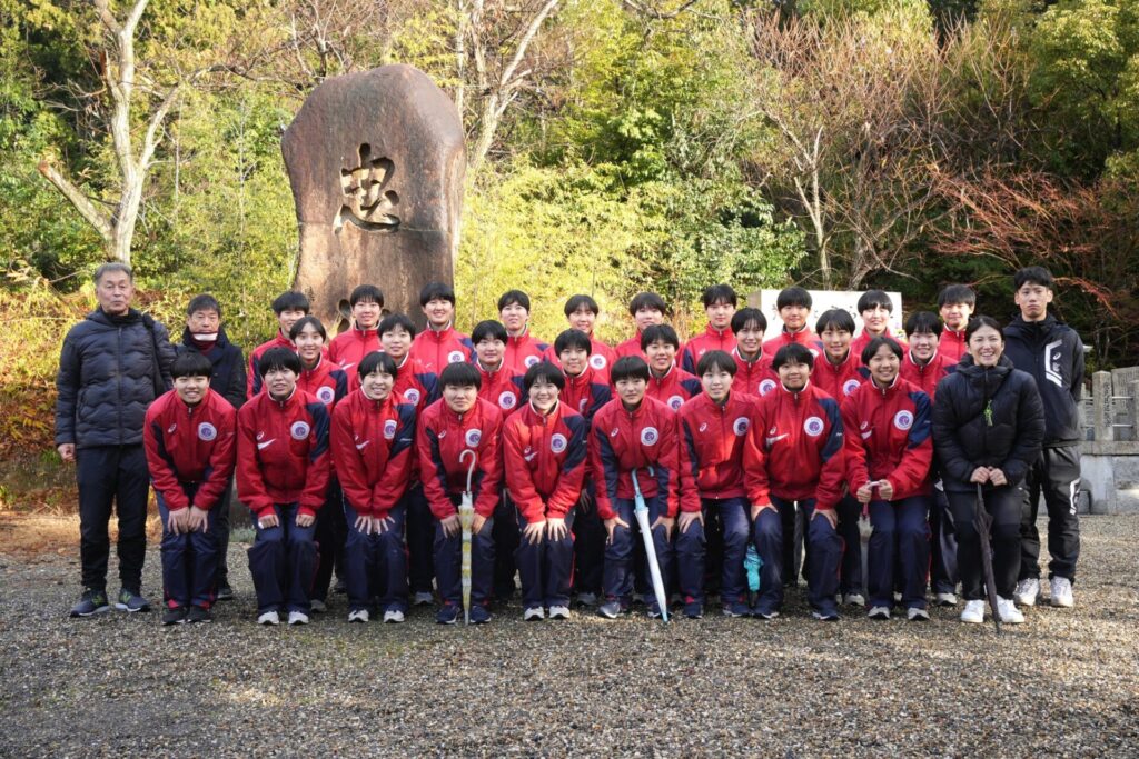 女子バレーボール部・必勝祈願