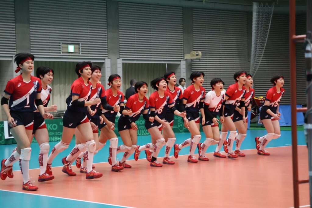 女子バレーボール部・春高バレー２回戦