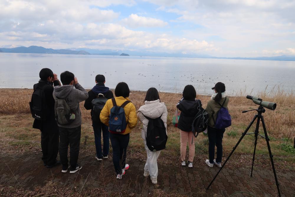 自然探究部・冬の観察会