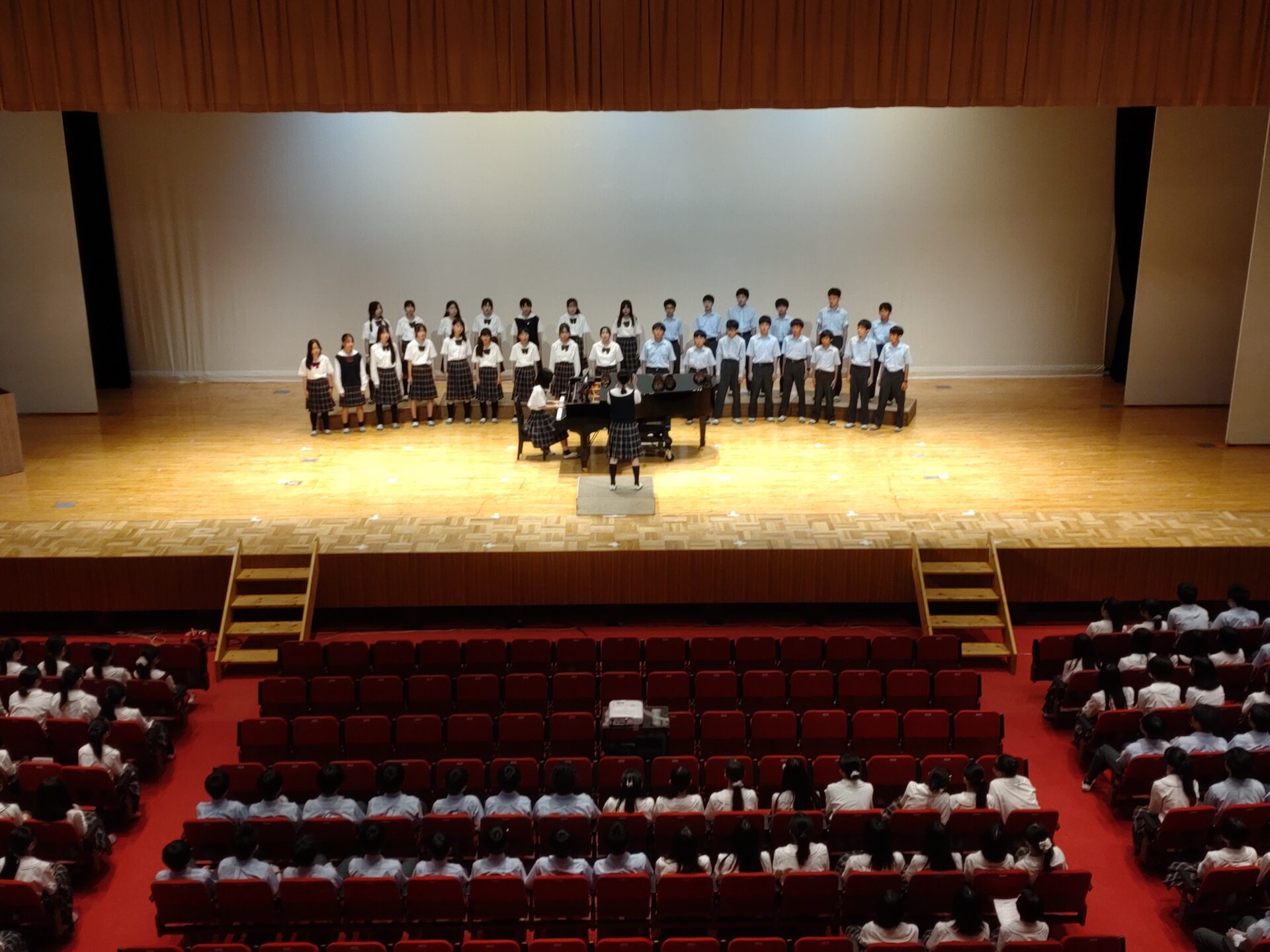 中学・合唱中間発表 | 橘の風 | 京都橘中学校・高等学校