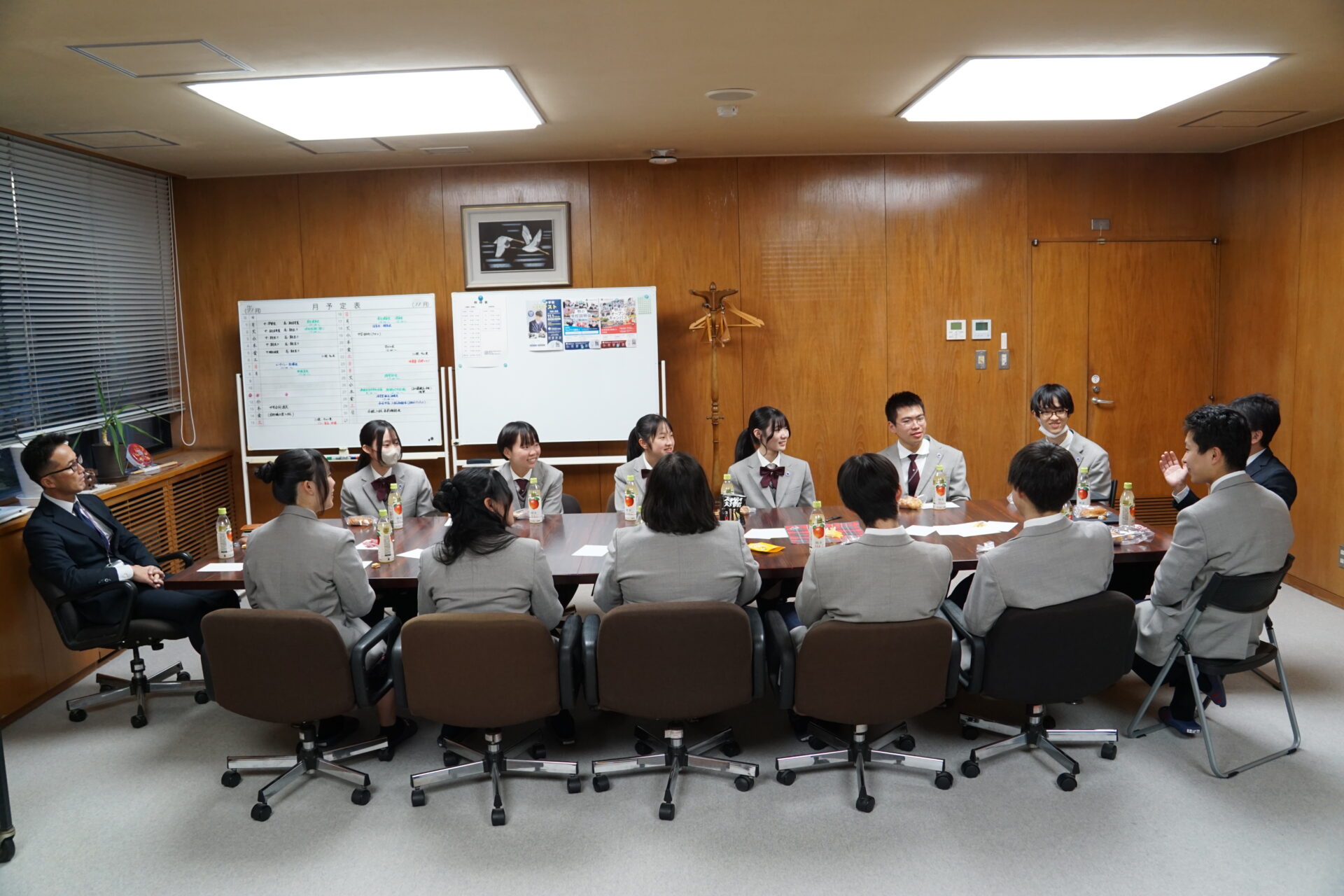 生徒会・校長懇談会 | 橘の風 | 京都橘中学校・高等学校