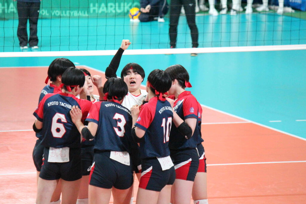 女子バレーボール部・春高バレー2回戦