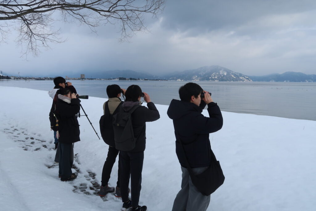 自然探究部・冬の活動