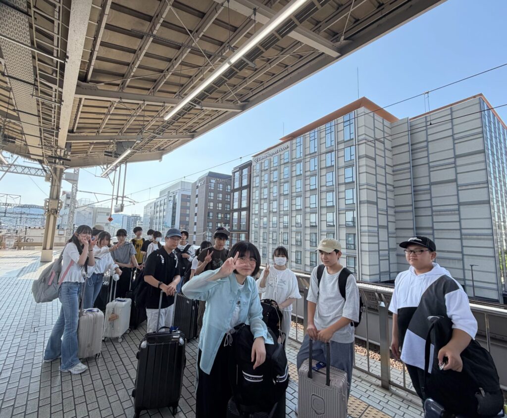 中3・長崎研修旅行1日目